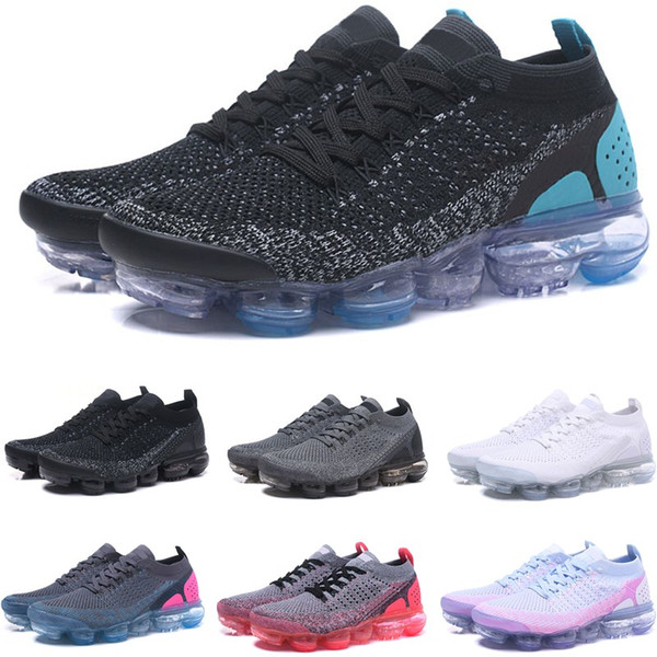 SALE 2019 Cushion BE TRUE Triple Black White Pink Mens Run Utility Designer Running Shoes Women Fly line trainers sports Sneakers