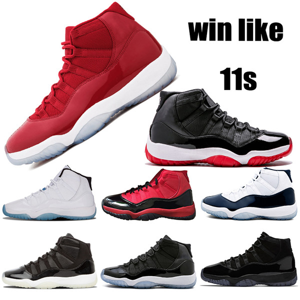 2019 Mens Basketball Shoes Concord 11s Platinum Tint Heiress Black Stingray Prom Night Cap Gown legend blue Bred Trainer sport sneakers