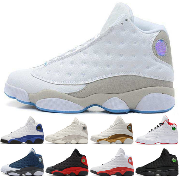 13 13s Mens Basketball Shoes Phantom Chicago 3M GS Hyper Royal Black Cat Flints Bred Brown Wheat Wolf Grey men sport sneakers
