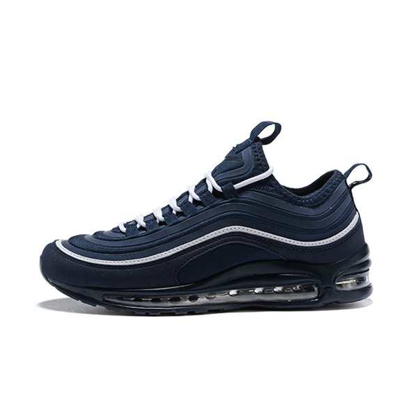 Mens designer outdoor shoes sneakers 97s se homme chaussures 97 ultra plus retro airlis grey black red white top quality sale