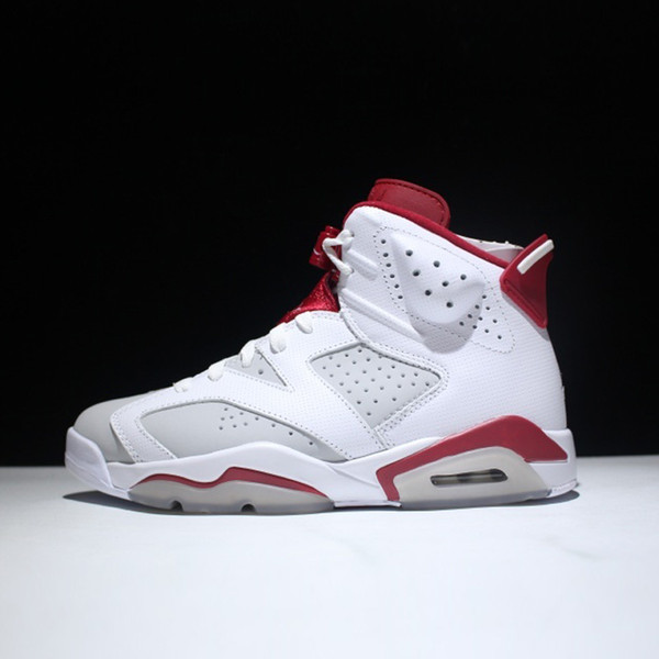 Retro Mens fashion designer outdoor shoes sneakers 4s 6s chaussures 4 6 white black red basketball free shipping online