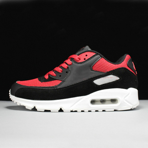 Top quality mens womens designer outdoor shoes sneakers 90s fashion retro chaussures 90 white black red blue green grey airlis cheap
