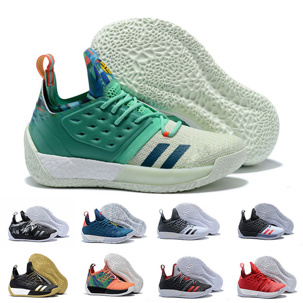 Vol.2 Mens Basketball Shoes James Harden 2 Wolf Grey Sports Sneakers Training Boost wholesale
