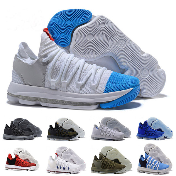 Men Basketball Shoes 10 Anniversary University Still KD Igloo BETRUE Oreo Kevin Durant Elite Sport Sneakers size 40-46 wholesale