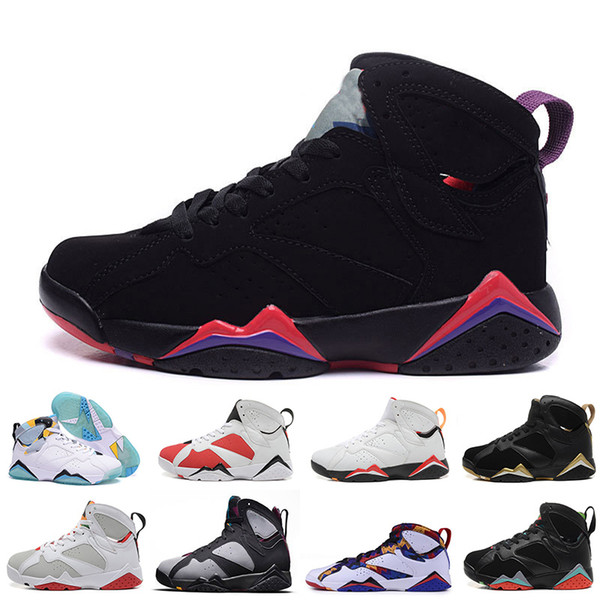 7 men basketball shoes UNC Pantone Tinker Alternate Olympic Hares Bordeaux Cigar Cardinal French GMP Sneakers size 41-47 drop shipping