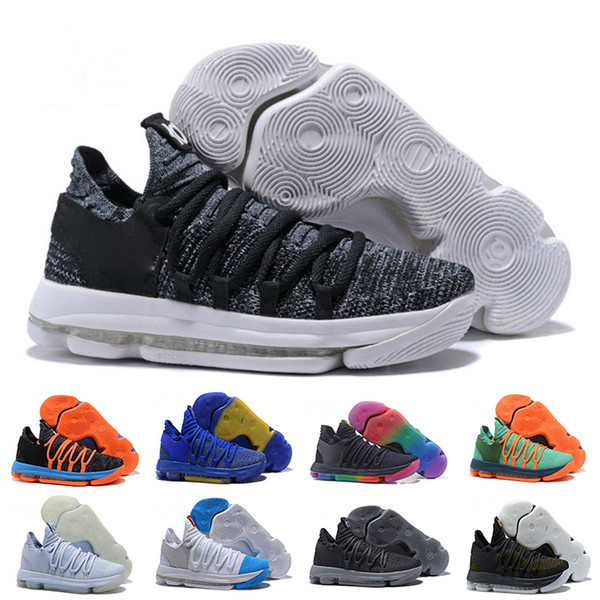 Men Basketball Shoes 10 Anniversary University Still Kd Igloo BETRUE Oreo USA Kevin Durant Elite KD10 Sport Sneakers drop shipping