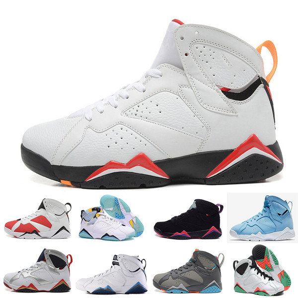 7 men basketball shoes UNC Pantone Tinker Alternate Olympic Hares Bordeaux Cigar Cardinal French GMP Sneakers drop shipping