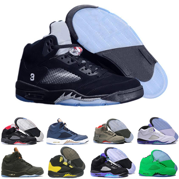 5 Basketball Shoes 5s V Men Women Red Suede Oregon Ducks Olympic Grape Raptors Cement Classic Sport Shoe wholesale free shipping