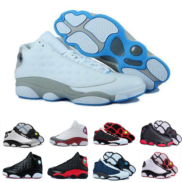 2018 New 13 Men Basketball Shoes High Quality Cheap 13s XIII Bred Hologram Flints Women Sports Sneaker Size5.5-13 drop shipping