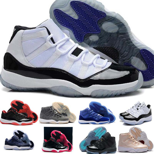 11 Basketball shoes New Cap And Gown 11s Sneakers Size us 7 - 13 wholesale drop shipping