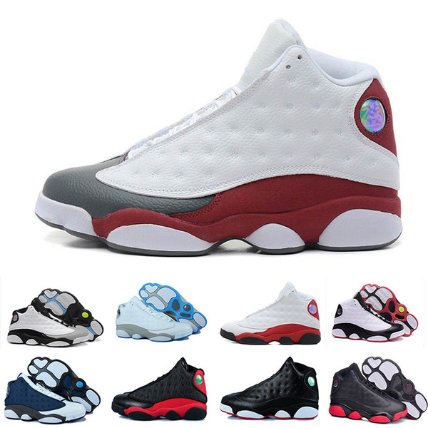 New 13 Men Basketball Shoes High Quality Cheap 13s XIII Bred Hologram Flints Women Sports Sneaker Size5.5-13 free shipping drop shipping