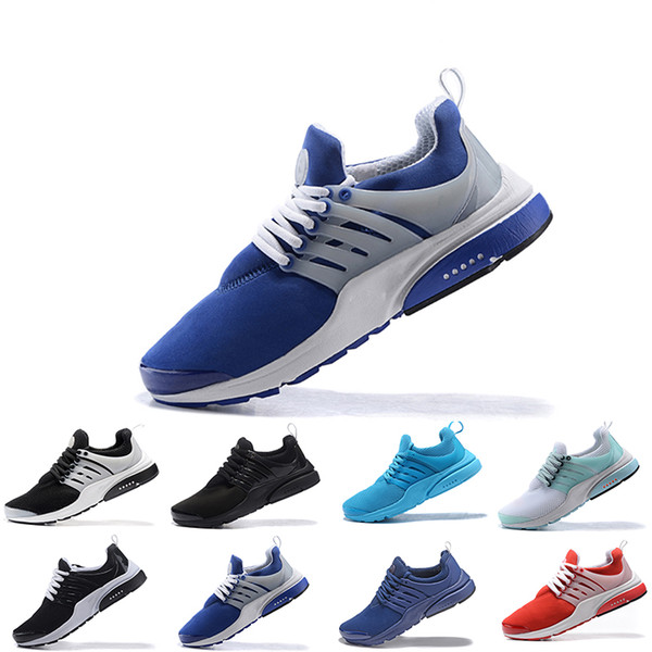 2018 PRESTO 5 Sports Shoe BR QS Breathe Black Red Mens Sneakers Women Running Shoes Walking designer Sports shoes wholesale free shipping