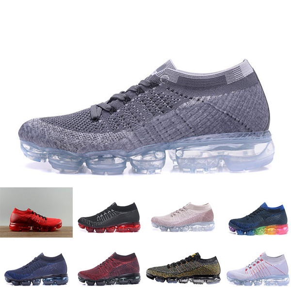 Mens Running Shoes Women Vapor Fashion Athletic White Sport Shock Corss Hiking Jogging Walking Outdoor Shoes drop shipping