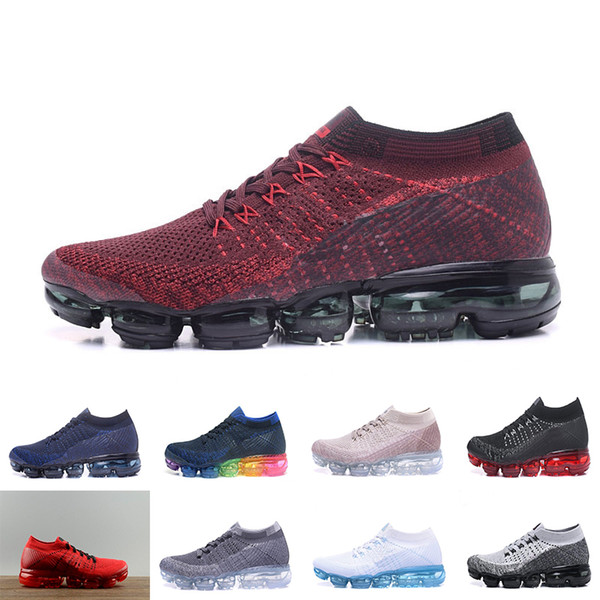 2018 Mens Running Shoes Fashion Athletic Sport Shoe Vapor Hiking Jogging Walking Outdoor Run Shoe wholesale free shipping
