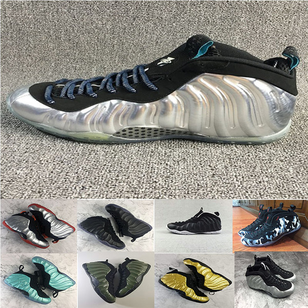 2018 Basketball Shoes Flight One PRM Galaxy 2.0 Olympic USA Penny Hardaway 1 AAA+ quality Training Sports Sneakers drop shipping