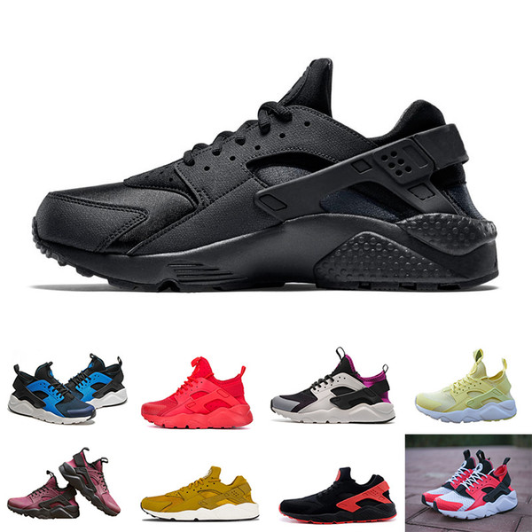 Huarache 4.0 1.0 Classical Triple White Black red men women Shoes Huaraches sports Running Shoes size 36-45 drop shipping
