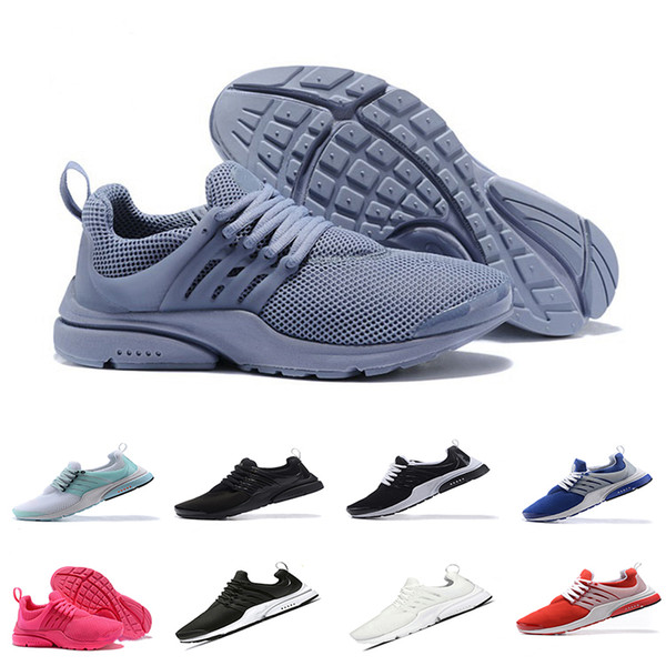 PRESTO 5 Sports Shoe BR QS Breathe Black Red Mens Sneakers Women Running Shoes Walking designer Sports shoes wholesale free shipping