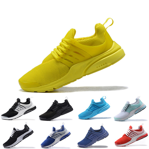 2018 PRESTO 5 Sports Shoe BR QS Breathe Black Red Mens Sneakers Women Running Shoes Walking designer Sports shoes dropshipping free shipping