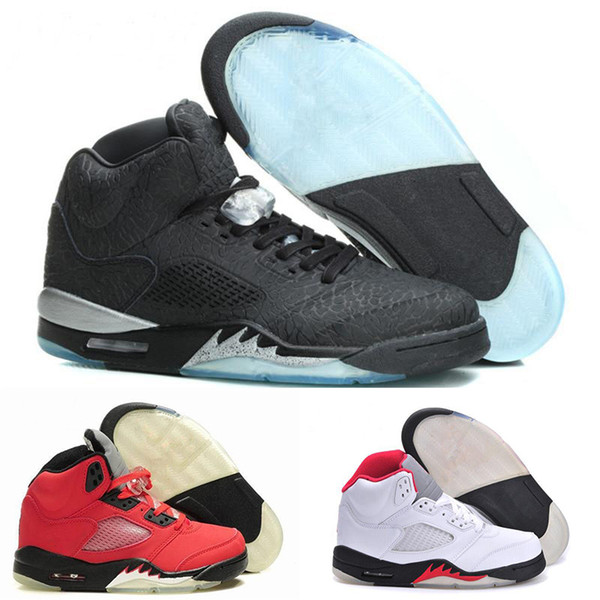 5s Men Basketball Shoes 5 Bull Black Metallic White Grape Bel Black Grape Oreo CNY Sneakers drop shipping