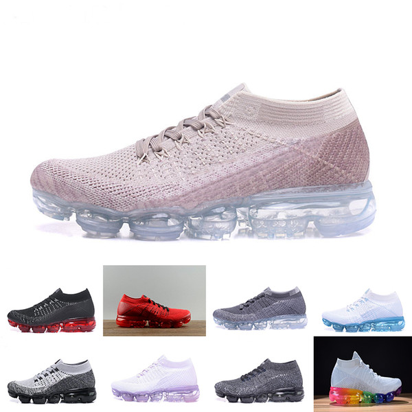 2018 Mens Running Shoes Women Vapor Fashion Athletic White Sport Shock Corss Hiking Jogging Walking Outdoor Shoes