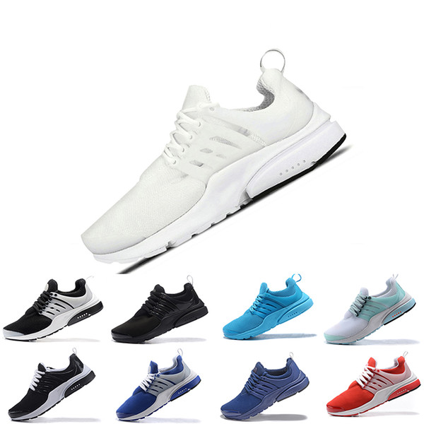 2018 PRESTO 5 Sports Shoe BR QS Breathe Black White Yellow Red Mens Sneakers Women Running Shoes Walking designer Sports shoes