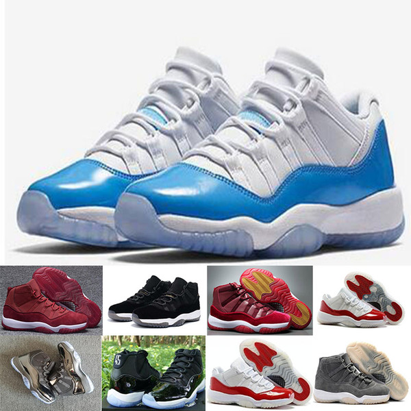 2018 11 Basketball shoes New Cap And Gown 11s Sneakers Size us 7 - 13 free shipping