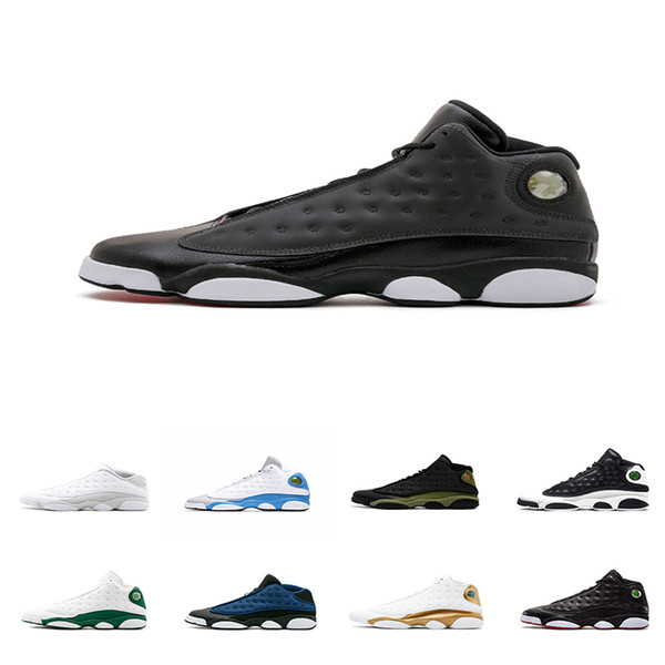 13 men basketball shoes Altitude black cat Chicago bred DMP Hyper Royal Italy Blue Playoffs sports shoes 41-47 wholesale