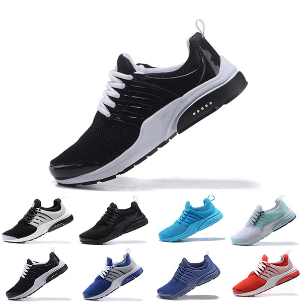 PRESTO 5 Sports Shoe BR QS Breathe Black Red Mens Sneakers Women Running Shoes Walking designer Sports shoes