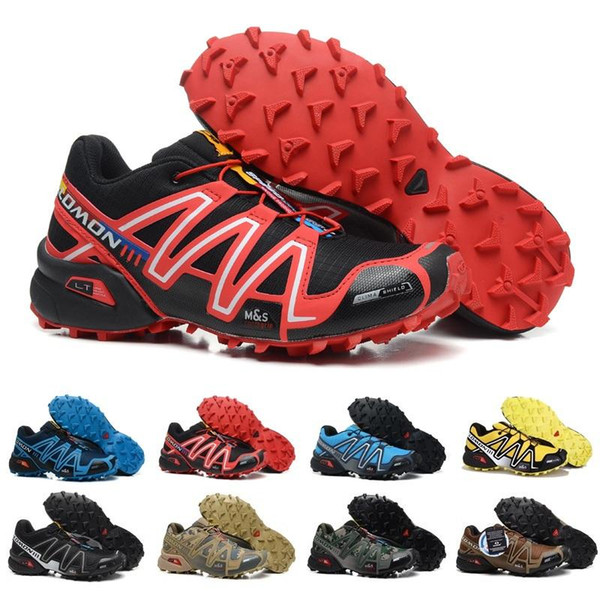 Solomon 2018 Men \'S Shoes Peedcross 3 Trail Best Quality Men Outdoor Running Shoes An Jogging Sports Fashion Sneakers Outdoor Walking