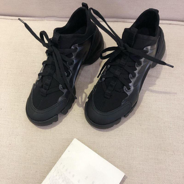 D-CONNECT SNEAKER Jade KALEIDIORSCOPIC Nude Printed Neoprene Running Shoes Sports Training Sneakers Paris Designer Dio6 5 Colors