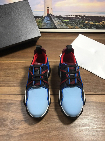 JAW LOW SNEAKERS IN NEOPRENE AND LEATHER 2019 Mens Mesh Running Shoes GIVENCHY2019 007