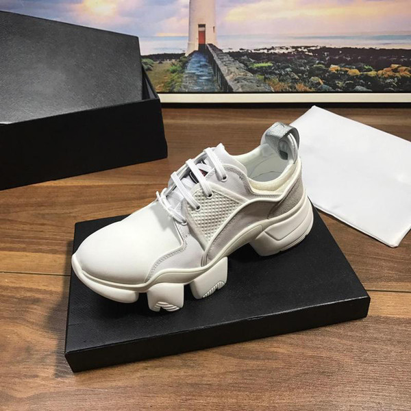 JAW LOW SNEAKERS IN NEOPRENE AND LEATHER 2019 Mens Mesh Running Shoes GIVENCHY2019 006