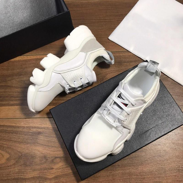 JAW LOW SNEAKERS IN NEOPRENE AND LEATHER 2019 Mens Mesh Running Shoes GIVENCHY2019 005