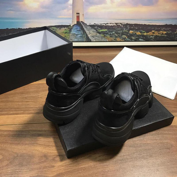 JAW LOW SNEAKERS IN NEOPRENE AND LEATHER 2019 Mens Mesh Running Shoes Mesh Suede Leather Jaw-style Notched Sole Sneaker G04