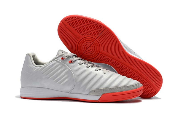 Free shipping New mens soccer cleats Tiempo Ligera IV IC indoor soccer shoes TIEMPOX football boots TimpoX Finale Tacos de futbol