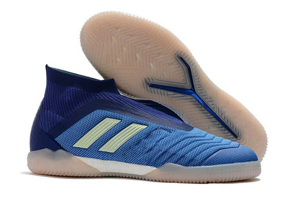New mens soccer cleats Predator Tango 18+ TF IC high ankle soccer shoes tango 18 indoor shoes sizes US6.5-11