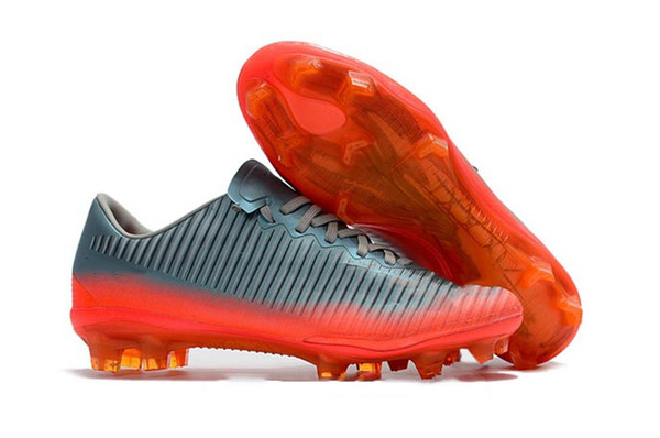 Top quality low mens soccer shoes indoor boys football boots cr7 Mercurical Victory VI TF Turf kids soccer cleats mercurial womens children