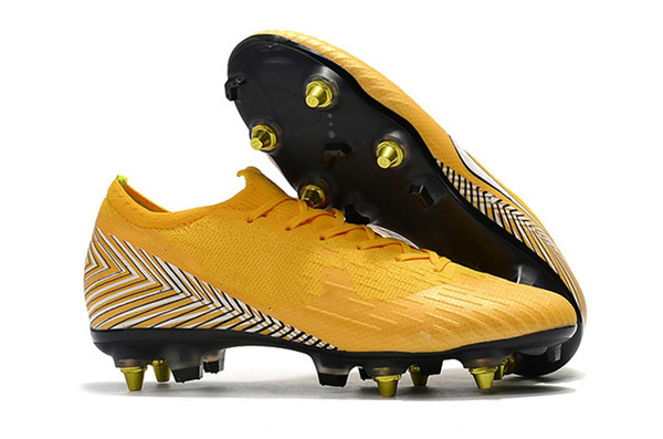 2019 new style top quality mens soccer shoes Mercurial superfly 360 VII Elite CR7 SG AC soccer cleats sizes6.5-11