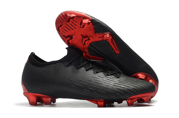 New style mens soccer shoes Mercurial VII Elite CR7 Ronaldo FG soccer cleats Mercurial Superfly VI 360 outdoor football boots sizes 6.5-11