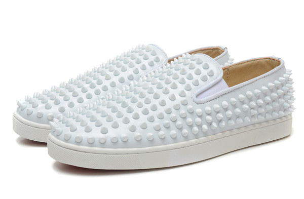 Senior designers design men's and women's flat-bottomed willow nail casual shoes soles are comfortable Prevent slipping Rich in colour