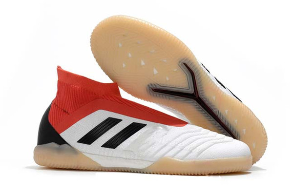 2019 New mens soccer cleats Predator Tango 18+ TF IC high ankle soccer shoes tango 18 indoor shoes sizes US6.5-11