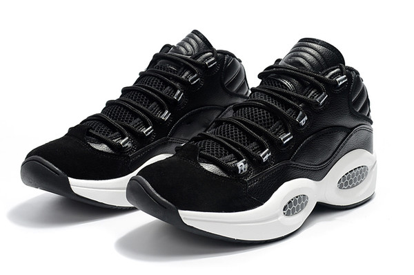 Top quality Men Sneakers Question 1 One Allen Iverson Classic Basketball Shoes Zapatillas Designer Sneakers Boots Size 40-46