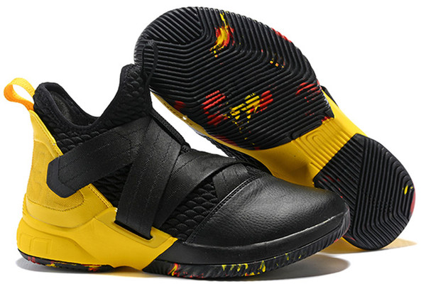 2019 New style Soldiers Hazel Rush Camo Black SVSM White Black Bred White Navy ICE Mens Basketball Shoes Sneakers sizes 40-46