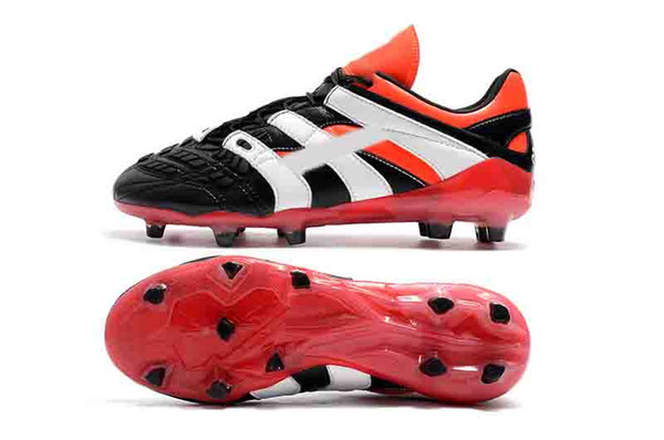 2019 mens soccer cleats Predator Accelerator Electricity FG AG leather soccer shoes PREDATOR ACCELERATOR TR Crampons de football boots
