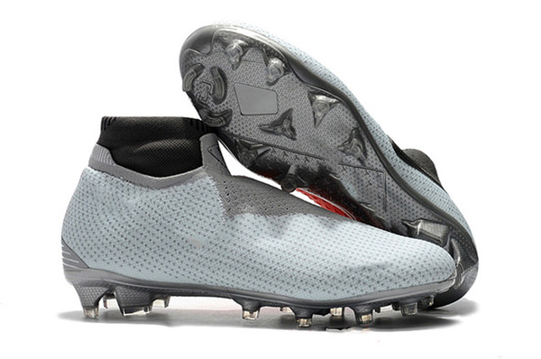 2019 Top quality mens soccer cleats Phantom VSN Elite DF FG AG outdoor soccer shoes x EA Phantom Vision football boots
