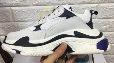 2019 Top quality Triple-S Paris old Dad Designer Casual Shoes for Men Women triple Black White fashion designer dress shoes sizes35-46