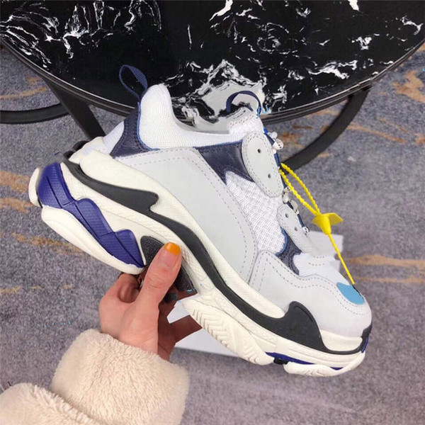 2019 Designer Low Old Dad Sneaker Combination Soles Boots Mens Womens Fashion Casual Shoes Top Quality sizes 36-45