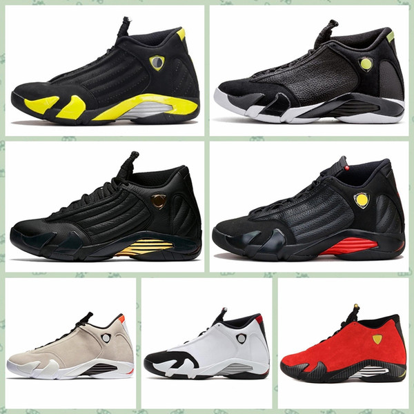 J014HA Cheap mens Jumpman 14 IVX outdoor shoes 14s Black Red Yellow White Gold Blue MVP Grey Airsflights aj1s4 sneakers boots tennis j14ss