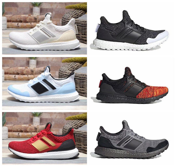 2019 Game of Thrones Ultra Boost Targaryen Dragons Lannister Stark White Walkers Men Women Ultraboost UB 4.0 PK Casual Shoes Sneakers 36-45