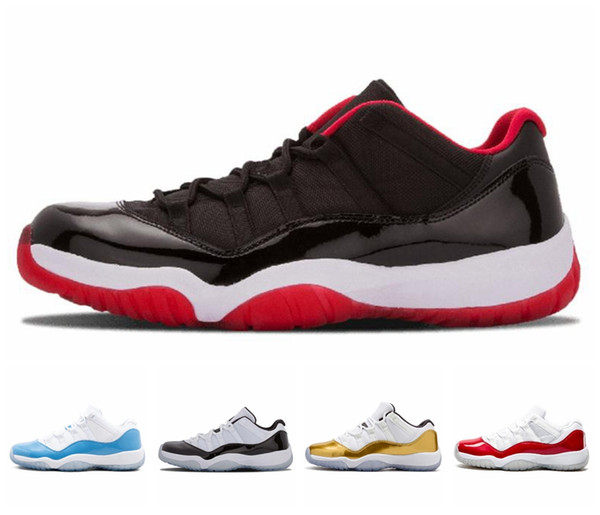 Concord 45 Platinum Tint Mens Casual Shoes 11 XI 11s Cap and Gown Designer Shoes Space Jam Heiress Gym Red Chicago Shoes